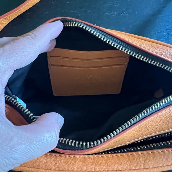 Marc Jacobs Snapshot-Orange leather bag - Picture 5 of 7